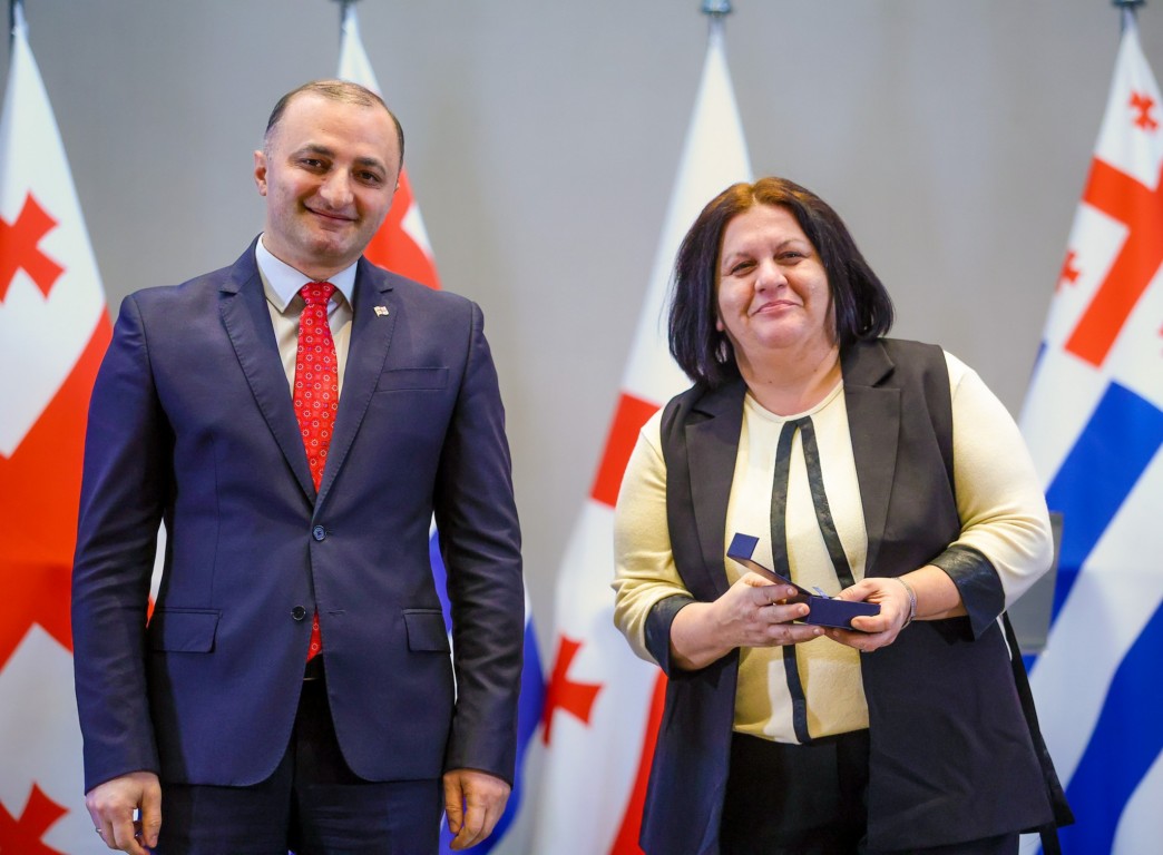 თეონა ლორთქიფანიძეს საპატიო წოდება მიენიჭა